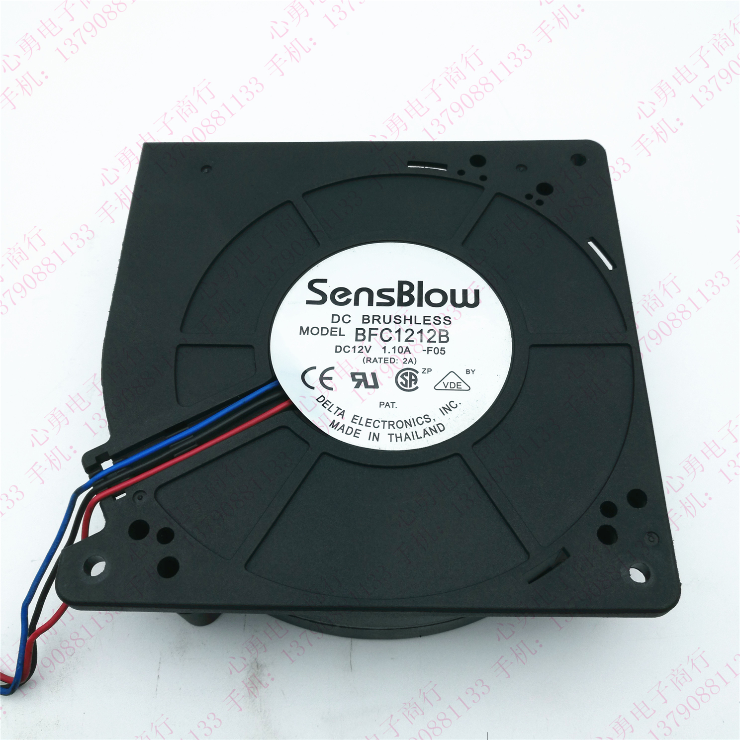 SENSBLOW BFC1212B 12032 12V 1.1A 3线 12cm 涡轮鼓风风扇