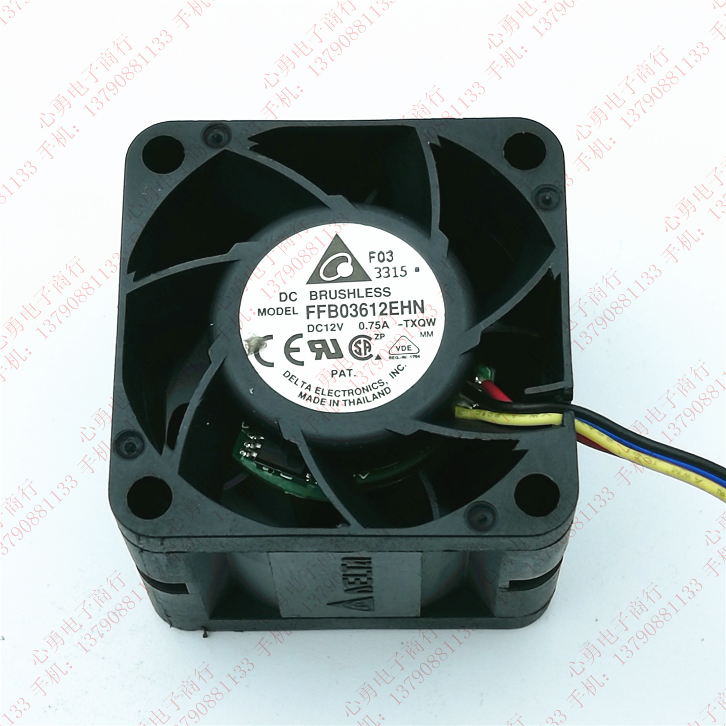 原装台达 FFB03612EHN 3628 12V 0.75A 双滚珠微型暴力散热风扇