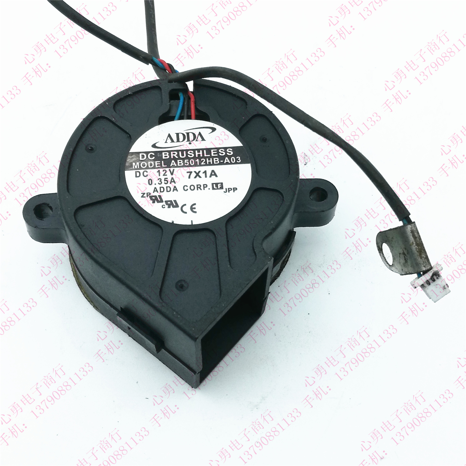 ADDA AB5012HB-A03 5CM 5025 12V 0.35A 明基投影仪涡轮散热风扇