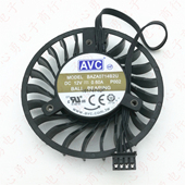 AVC 16MM BAZA0714B2U 0.6A 原装 64MM 12V P002 显卡4线散热风扇