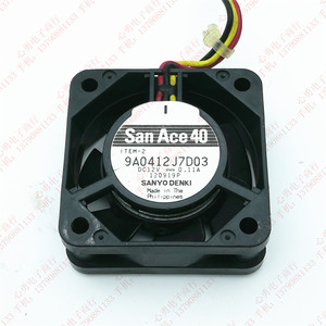 原装三洋 9A0412J7D03 12V 0.11A 4015 4cm南北桥电源散热风扇