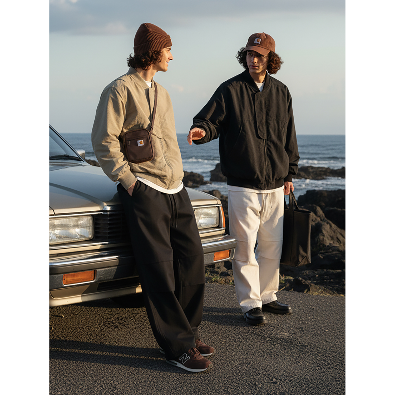 美式复古工装棉衣飞行夹克棉服