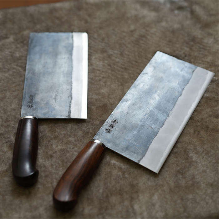 伯生活超级青纸中式高硬度厨刀