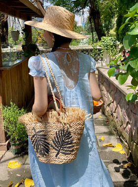 HEIDY天蓝苎麻娃娃长裙夏季新品