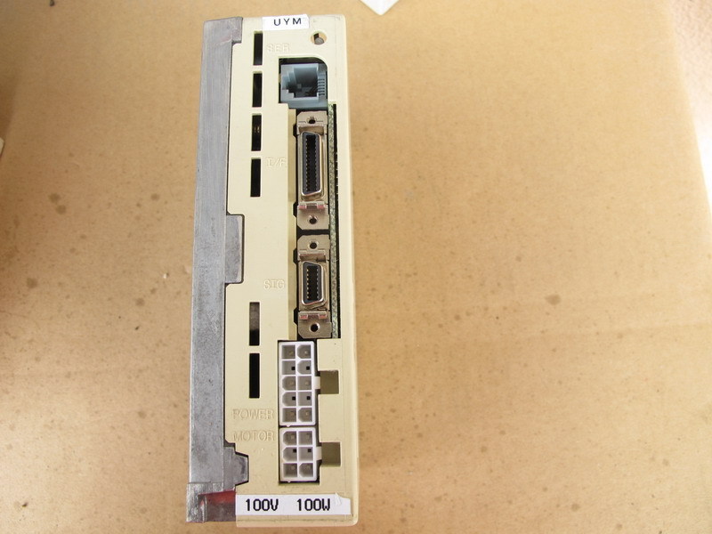 190-二手松下伺服 驱动器 MSD011P4E 100W 100V