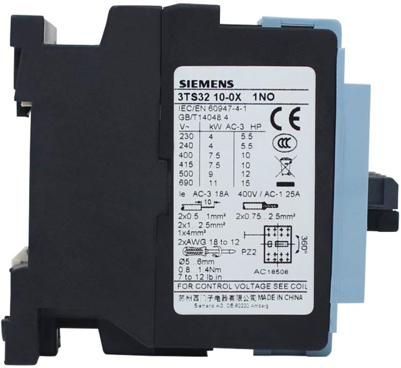 188-全新正品西门子 3TS3210E交流接触器 3TS32 10-0XM0 220V四组