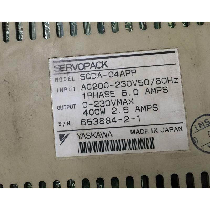首单优惠-SGDA-04APP 安川伺服驱动器