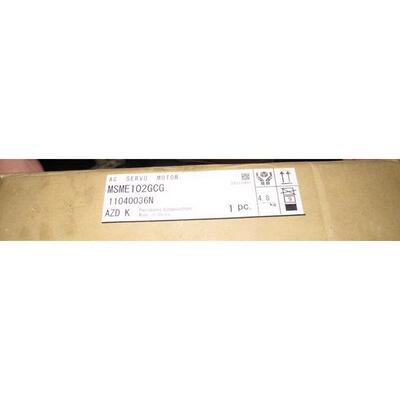 首单优惠-全新松下电机 MSME102GCG 专业销售维修一体化