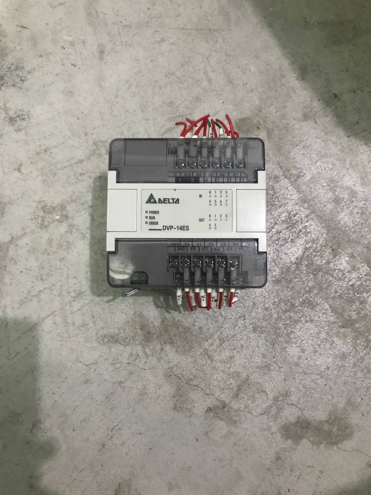 26-出售拆机台达PLC模块DVP14ES00T2 测试完好 质量保证 假一罚十