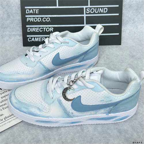 NikeCourtBorough球鞋定制低帮