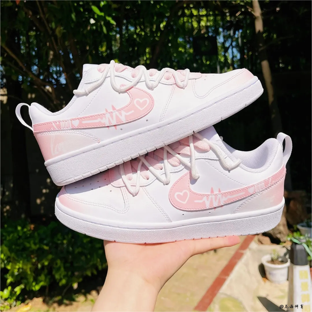 NikeCourtBorough球鞋定制低帮