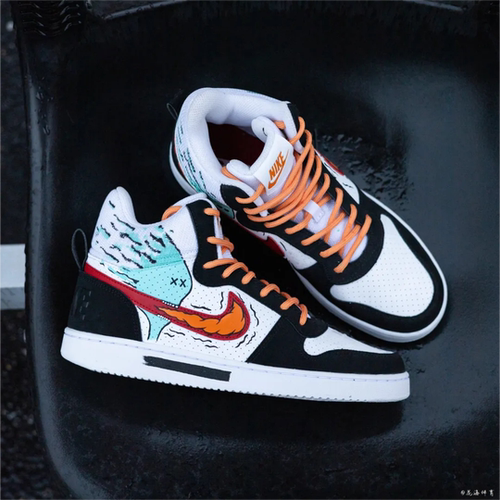 NikeCourtBorough球鞋定制中帮