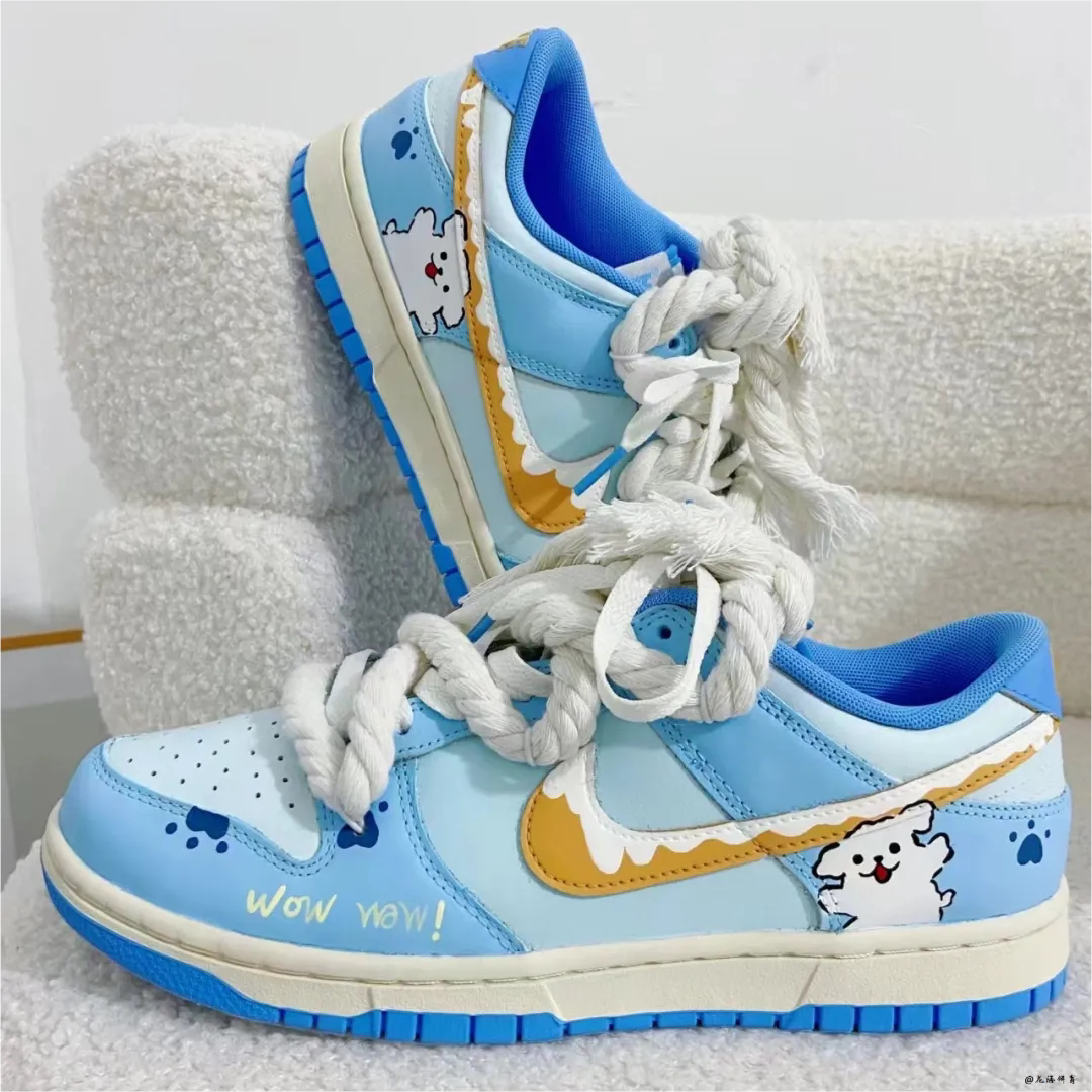 NikeDunkLow球鞋定制复古低帮