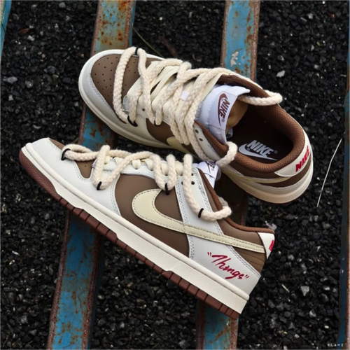 NikeDunkLow球鞋定制解构低帮