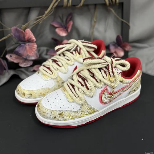 Nike球鞋定制男女复古低帮板鞋