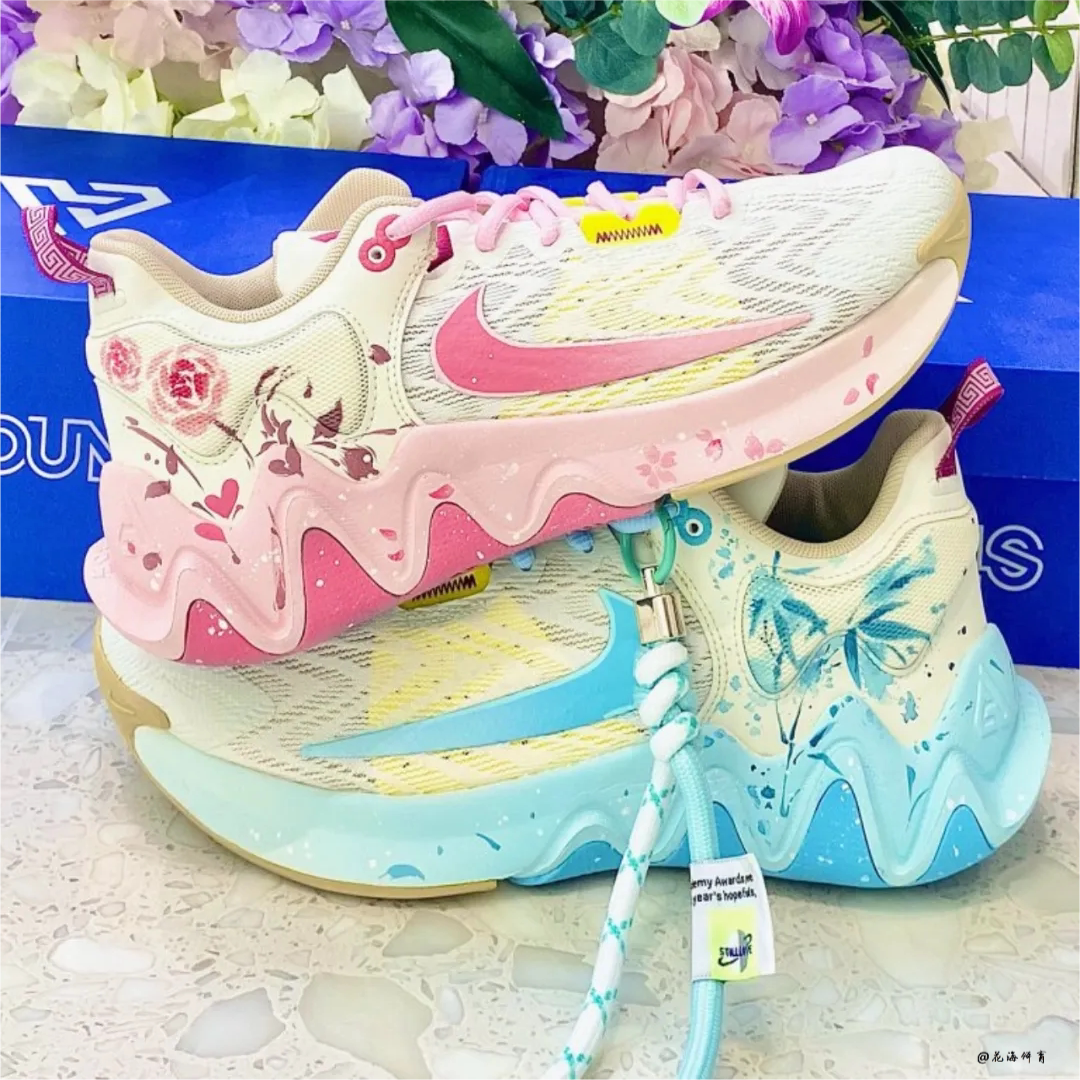 球鞋定制 nike giannis immortality 2 风摇青枝白绿低帮男篮球鞋