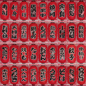 日式 灯笼户外PVC防水灯笼寿司刺身料理拉面居酒屋开业装 饰可定做