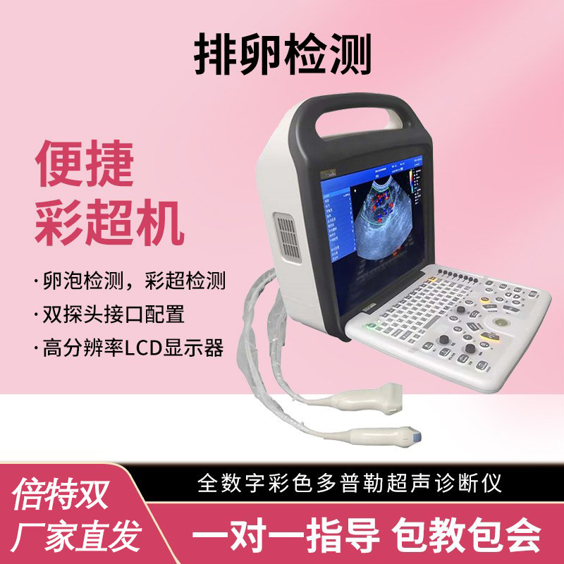 倍特双彩超机验孕测卵泡包教包会