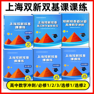 上海双新双基课课练高中数学必修1必修2必修3第一二三册选择性必修12上海版配套辅导用书高中高一高二高三上海科学普及出版社
