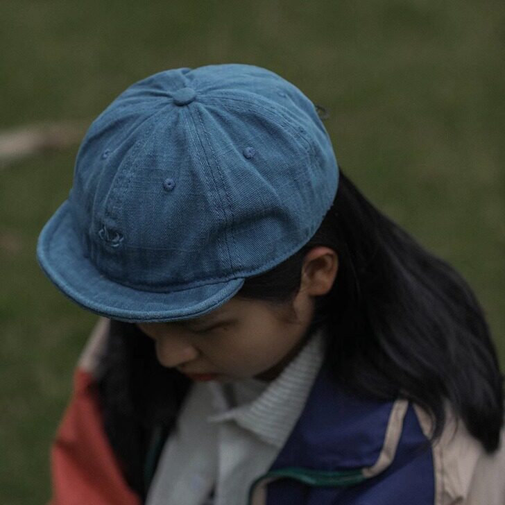 情侣百搭鸭舌帽男女软顶日系短檐