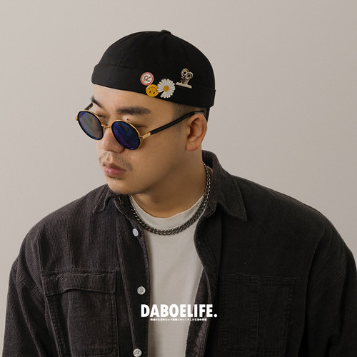 街头日系男女GD同款雅痞瓜皮帽