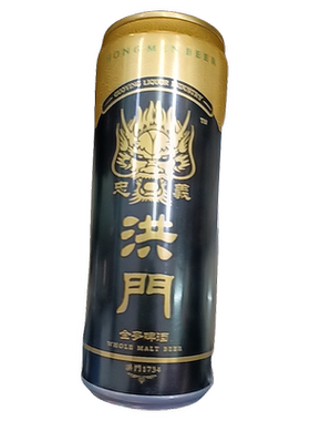 洪门忠义啤酒全麦精酿经典款4.5度