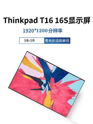 联想thinkpad T16 P16S p16v液晶屏幕显示屏 5D10V82406 N160JCA-EEL 1920*1200