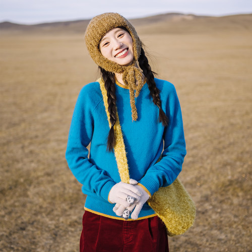 古苔这5色纯羊毛打底衫便宜好穿