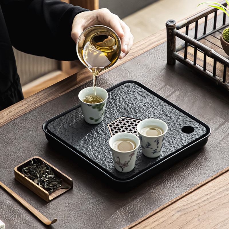 德化县茶盘长方形密胺简约