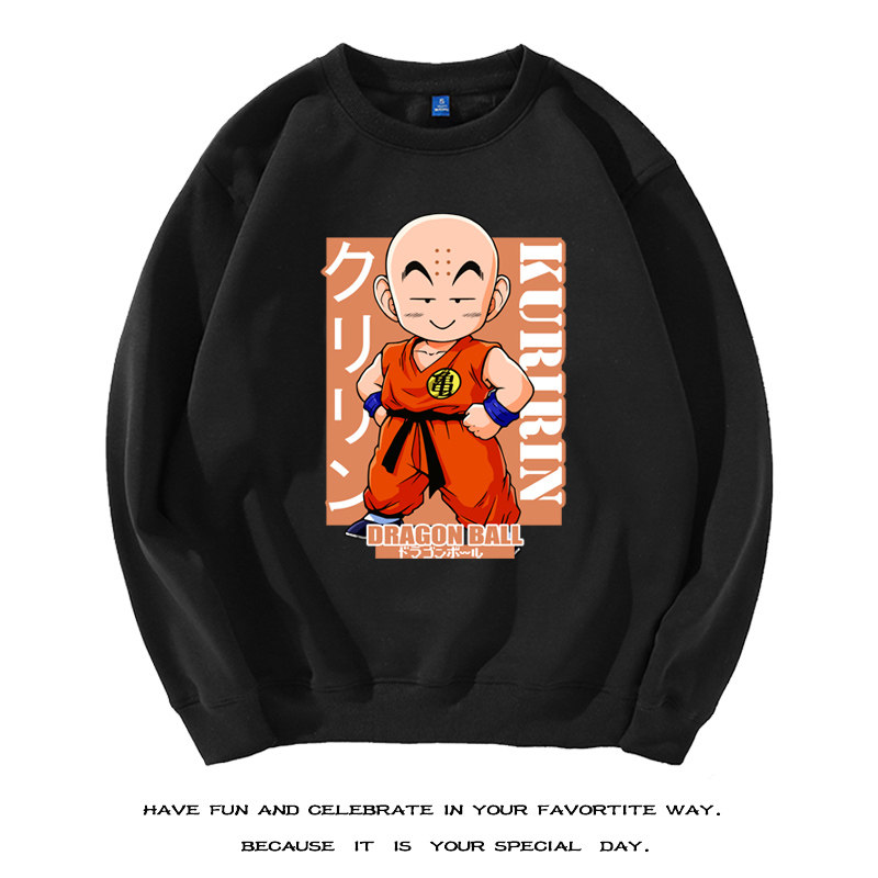 七龙珠小林卫衣联名衣服男款印花圆领个性ACG克林库林元气斩套衫图片
