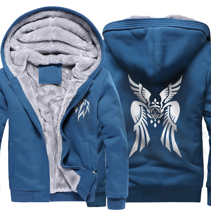 潮动漫周边美式简约连帽拉链卫衣