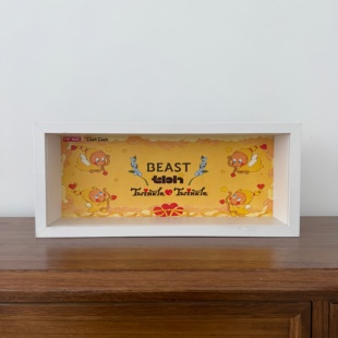 抽拉玻璃泡泡玛特星星人5代怦然星动盲盒收纳盒展示柜防尘框展示