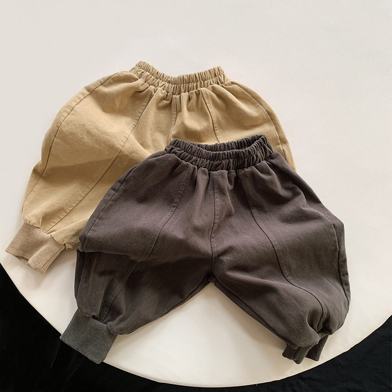 2026儿春秋童休闲裤新款男女童韩版宽松休闲哈伦裤宝宝萝卜裤潮童,童装/婴儿装/亲子装,裤子,淘宝优惠券,粉丝福利购,淘宝优惠卷