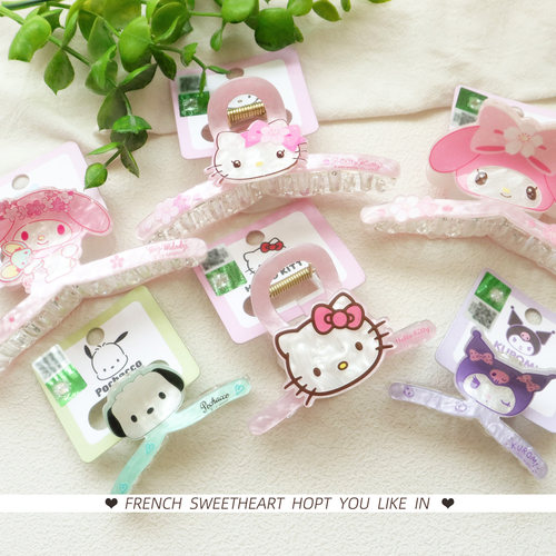 三丽鸥可爱卡通抓夹鲨鱼夹