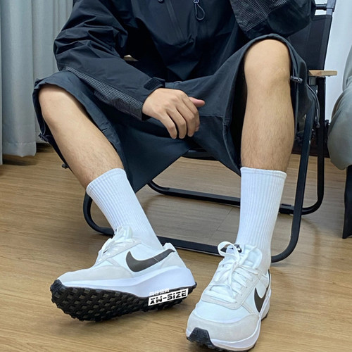 Nike男女小sacai厚底休闲华夫鞋