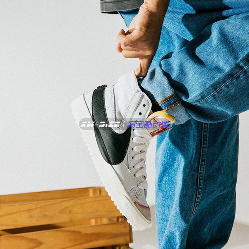 Nike男女大logo中帮Blazer板鞋
