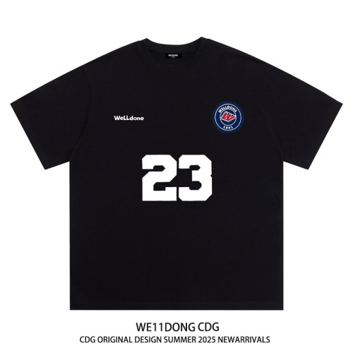 WE11DONECDG重磅纯棉短袖T恤
