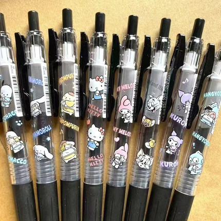 日本ZEBRA斑马新款三丽鸥限定款JJ15按动中性笔库洛米美乐蒂0.5mm