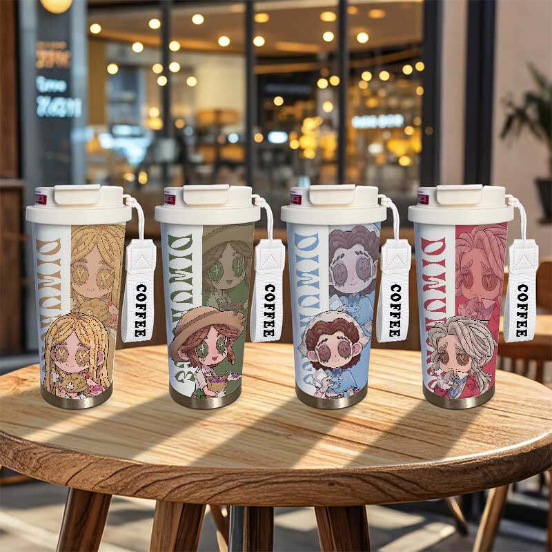 第五人格周边保温杯小女孩园丁医生作曲家大容量儿童不锈钢水杯子