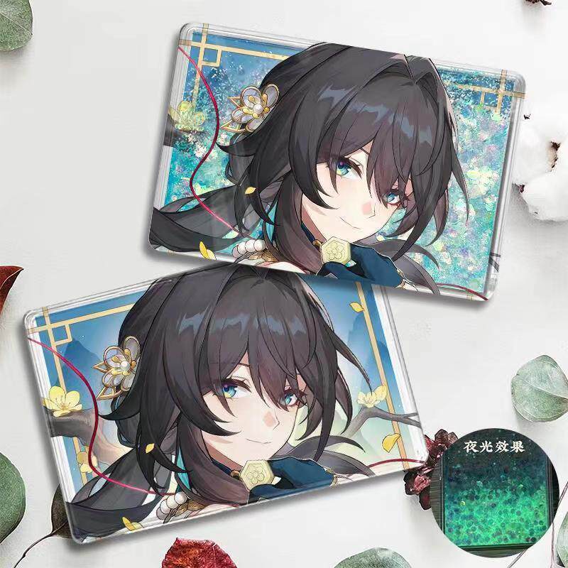 白色情人节阮梅花火符立牌