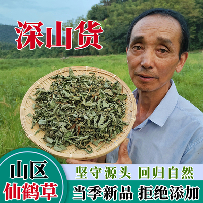 深山仙鹤草野外生长龙牙草500克
