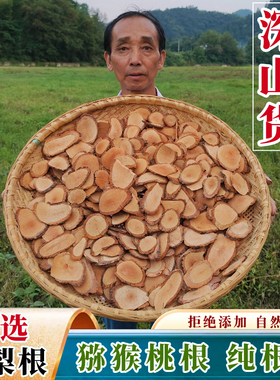 深山猕猴桃根片野外生长藤梨根雄洋桃根雄杨桃根500g另卖刀口药