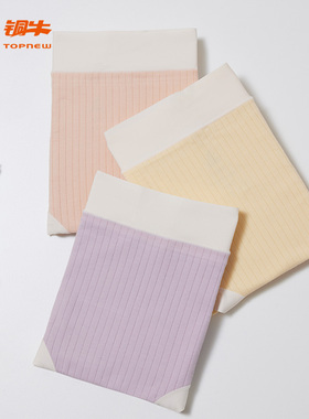 铜牛棉弹力条纹肌理女三角裤 春夏内裤VC044