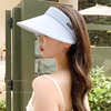 summer Same item blue fashion Empty top ultraviolet-proof sunshade Hat Large canopies Ride a bike Sunscreen hat
