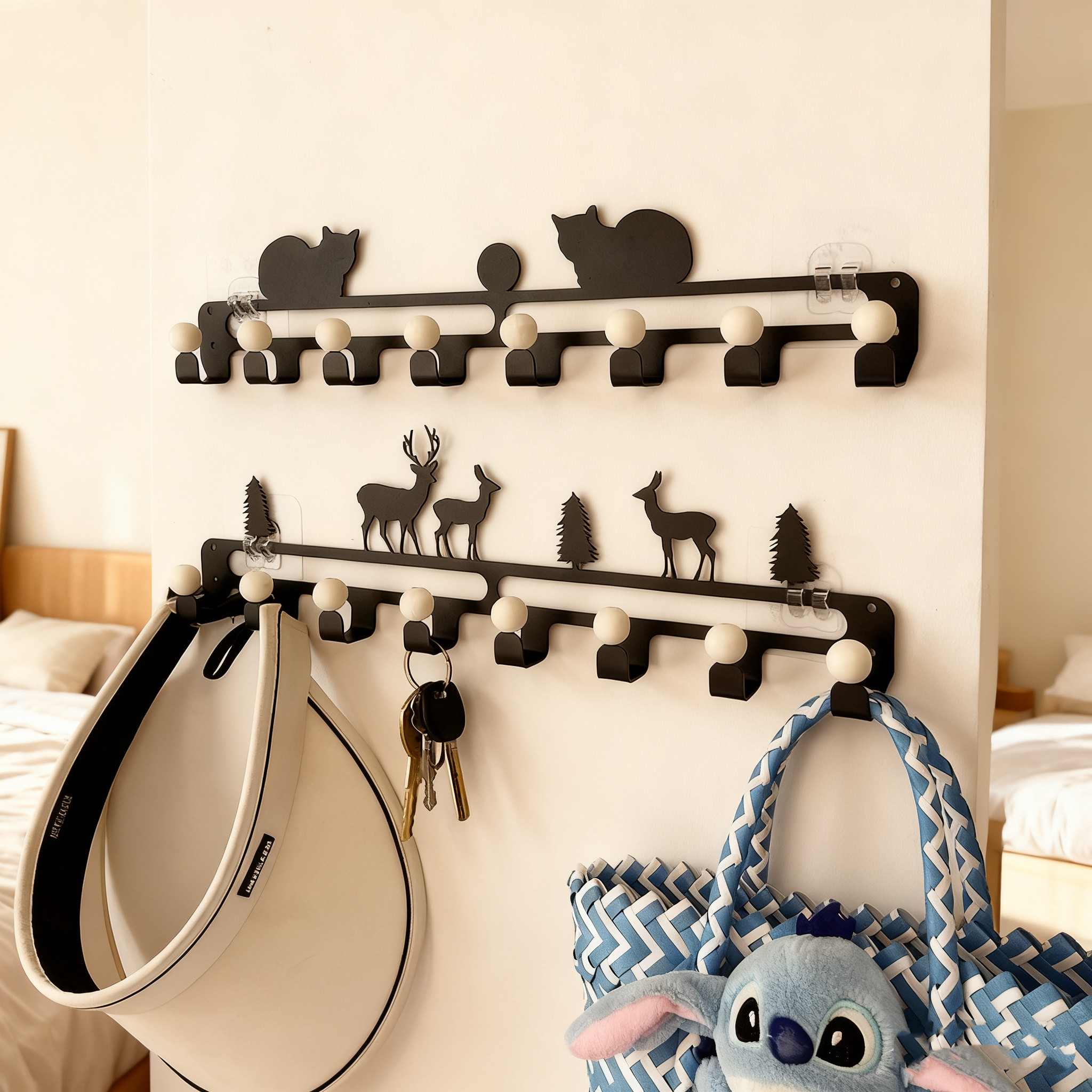 强力粘胶挂钩免打孔粘胶