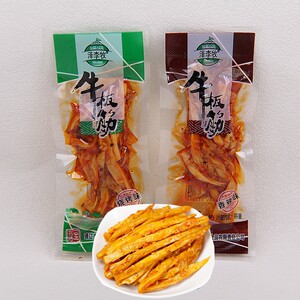 内蒙古特产通辽科尔沁草原泽李牧牛板筋休闲零食烧烤香辣散装250g