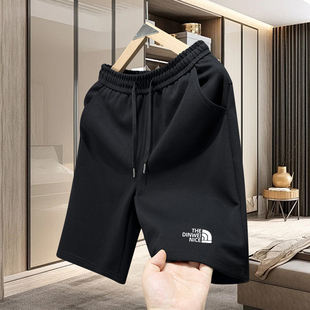 新款 重磅百搭卫裤 刺绣男生短裤 宽松美式 子 男女运动五分裤 2025夏季