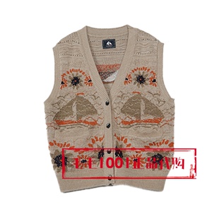 达衣岩2026春季针织背心DAZS018052会说话的狮子和少年之五799