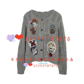 针织衫 速发 达衣岩25冬国内代购 开襟DAYW018439年少往事之四899