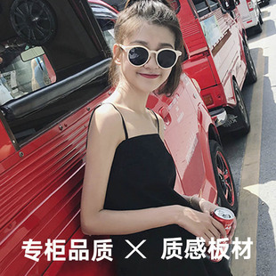 适合小脸的太阳镜女gm墨镜正品代购圆形男生夏季方圆脸偏光加近视